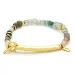 Scout Jewerly Hidden Message Bracelet - Unstoppable/Chiltonite/Gold