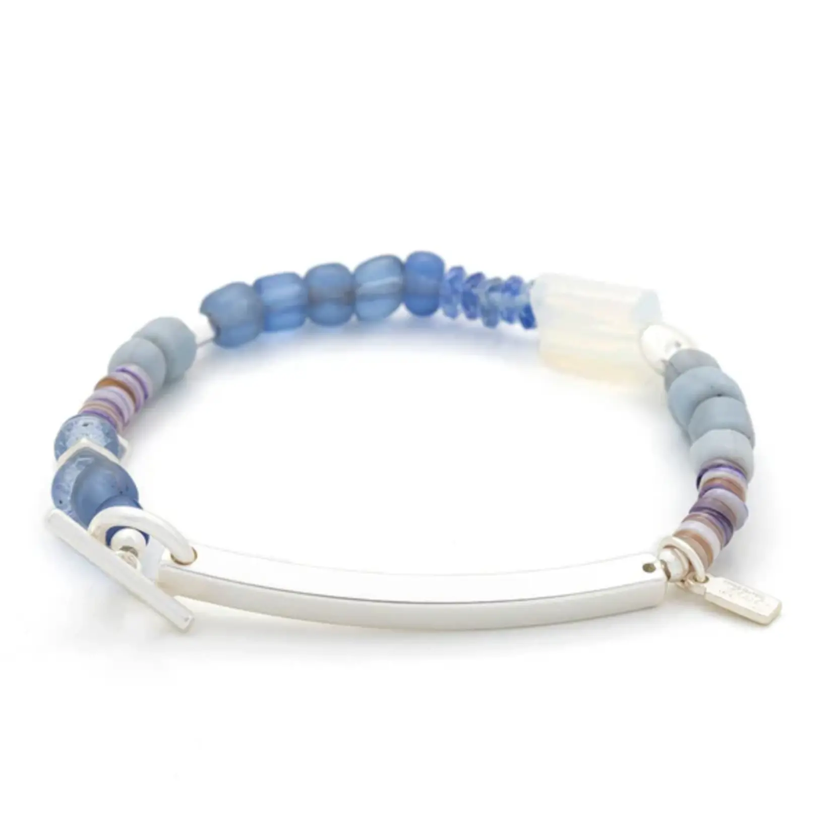 Scout Jewerly Hidden Message Bracelet - Strong/Opalite/Silver