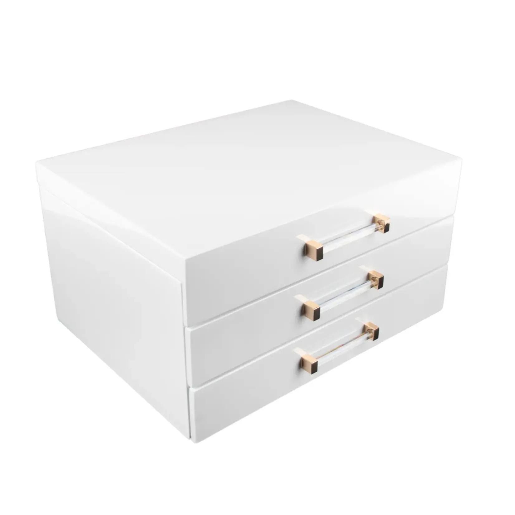 Brouk & Co. Kendall Jewelry Box White