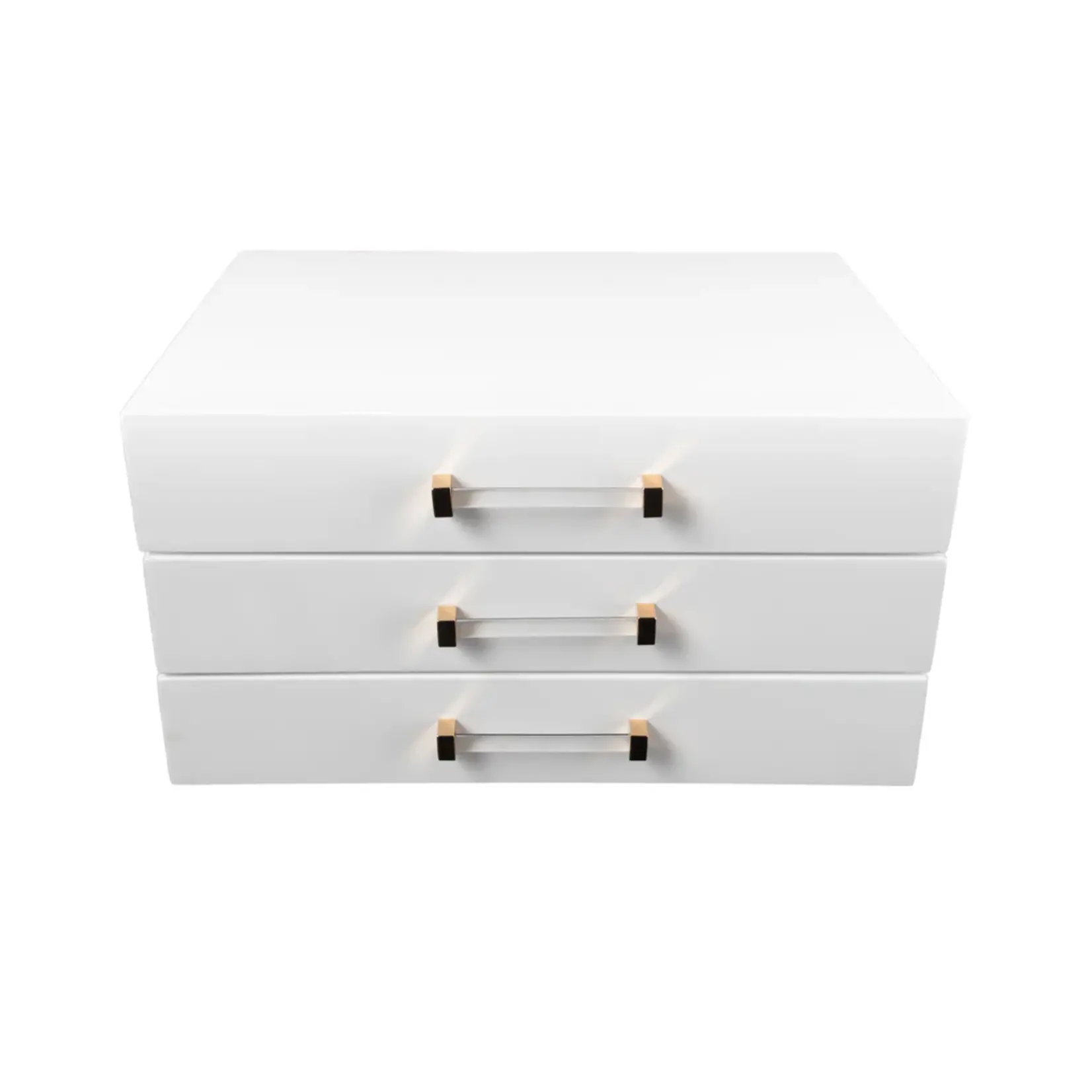 Brouk & Co. Kendall Jewelry Box White