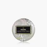 Voluspa Tahitian Coconut Vanilla Mini Tin Candle