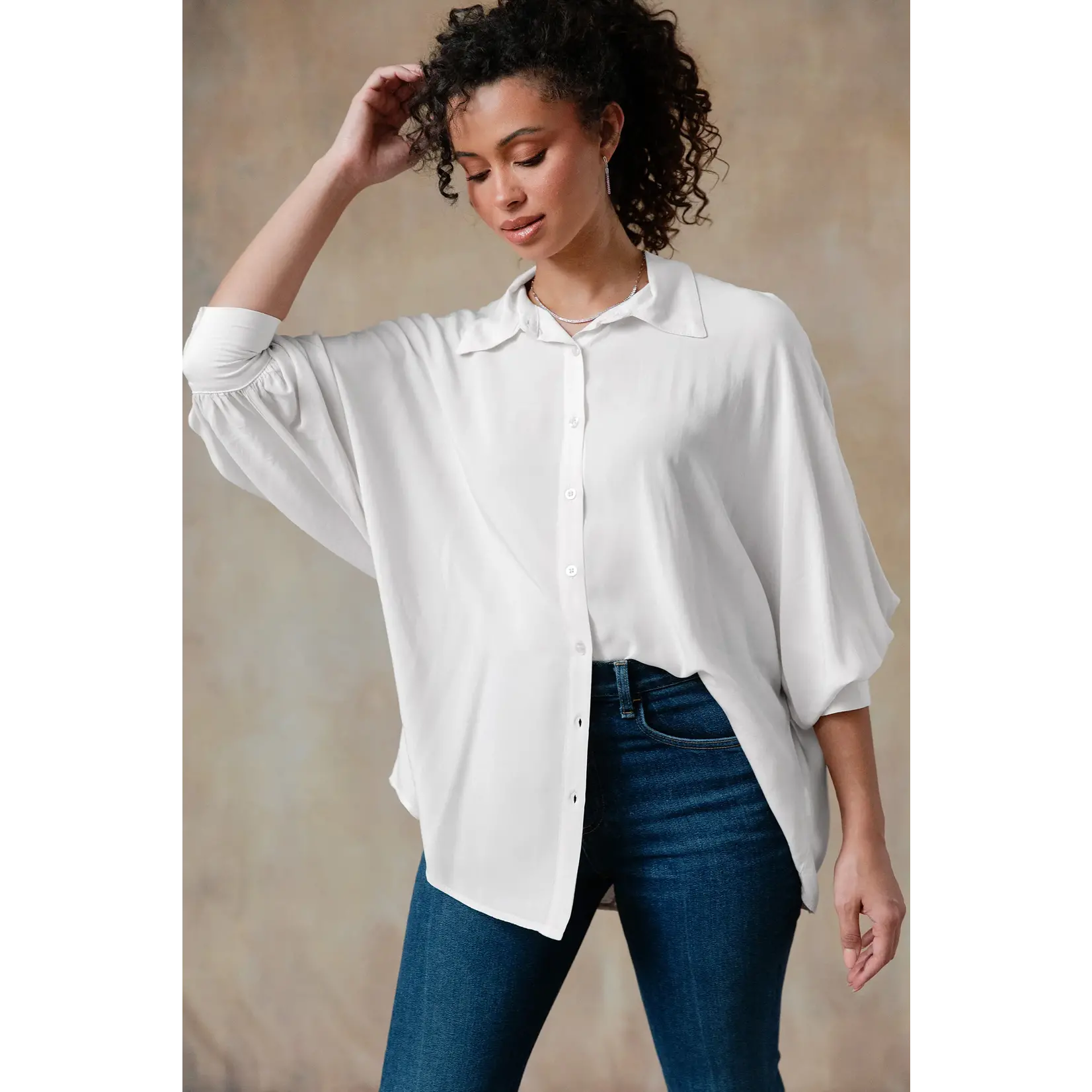 Cobblestone Remi Shirt White
