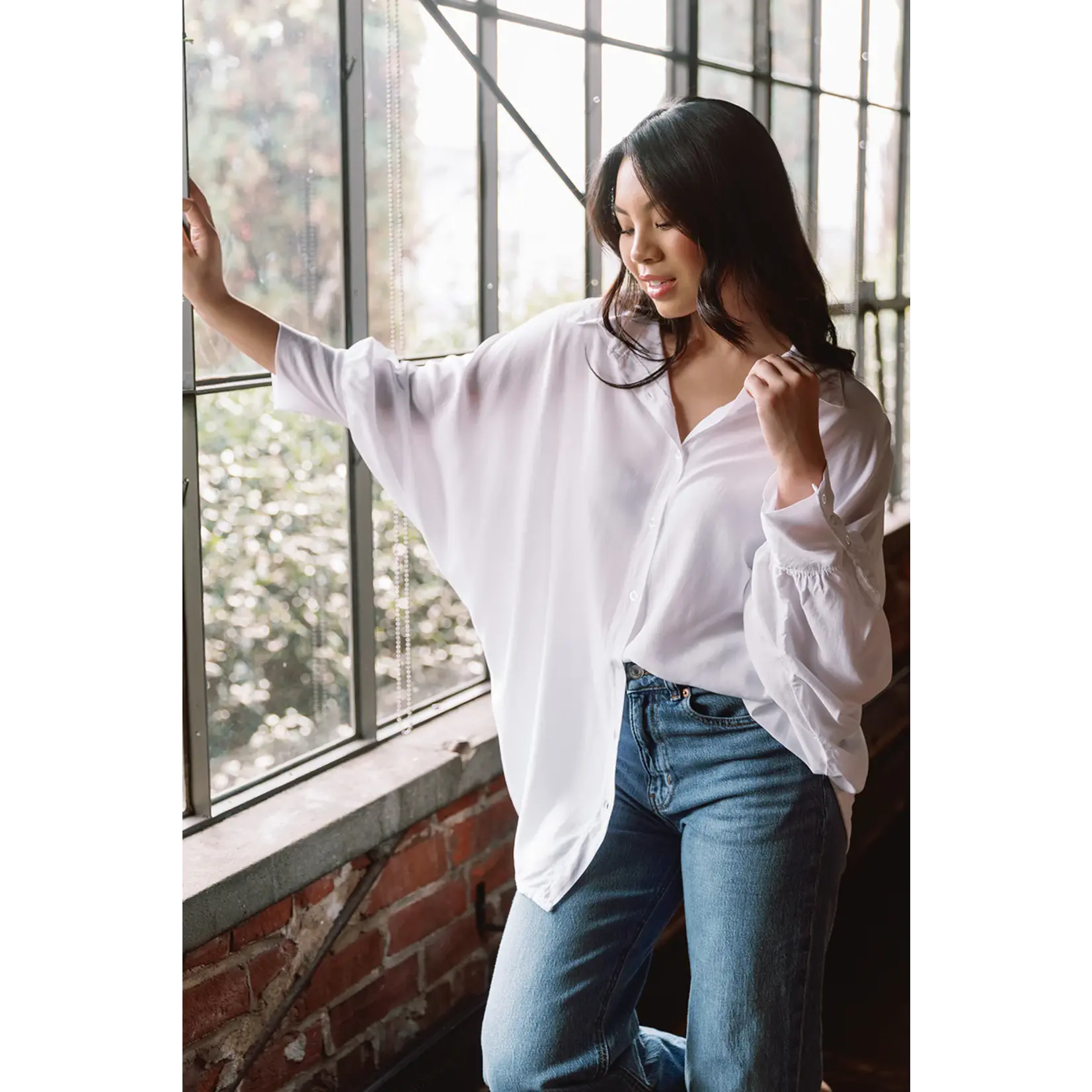 Cobblestone Remi Shirt White