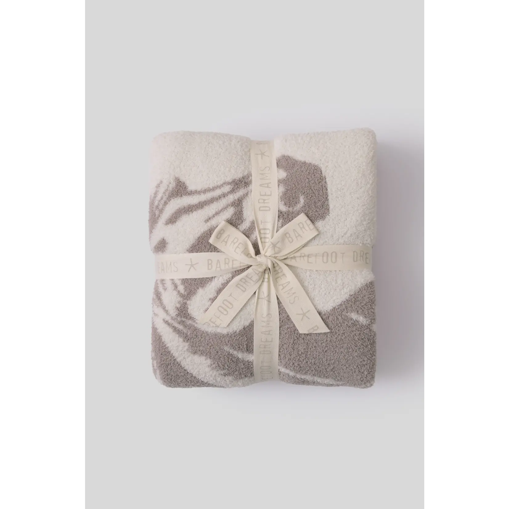 Barefoot Dreams CozyChic Stallion Throw Cream Multi