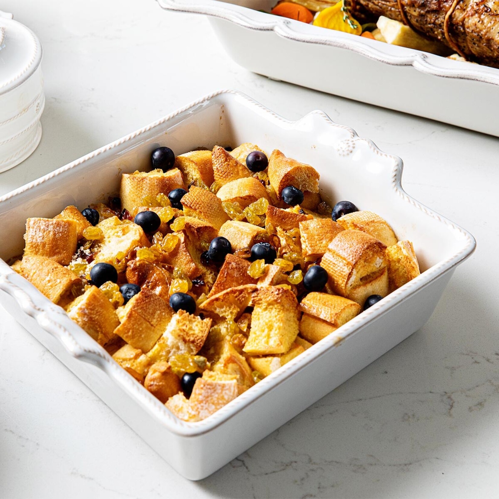 Juliska Berry & Thread Whitewash Square Baker