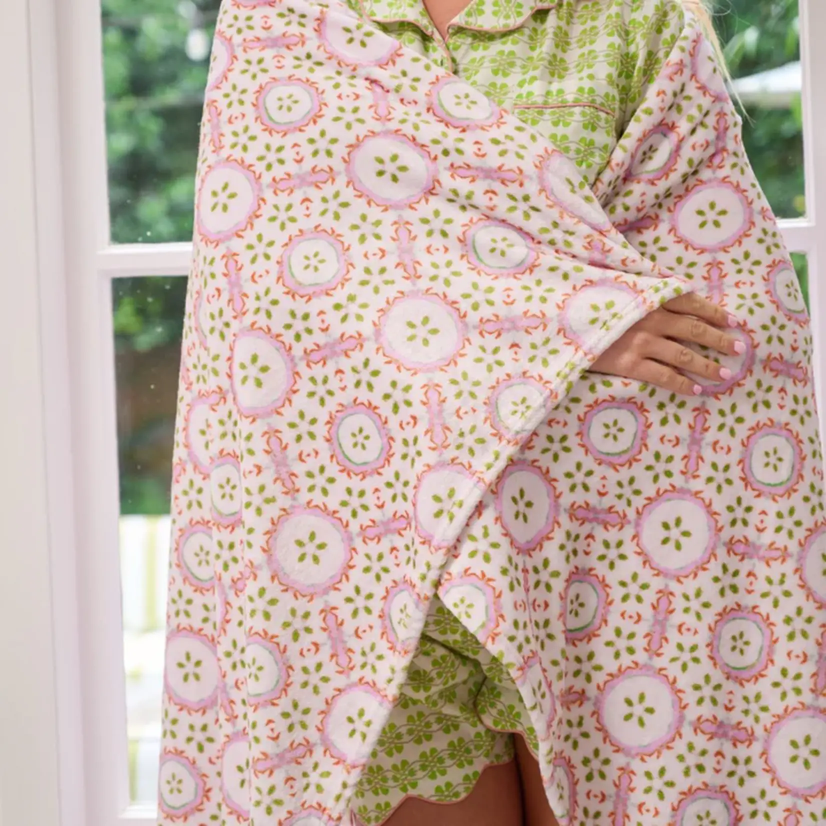 Laura Park Laura Park Fleece Blanket Rosie