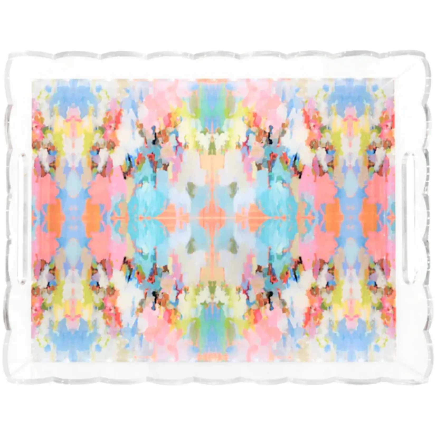 Laura Park Scalloped Tray Large Brooks Avenue
