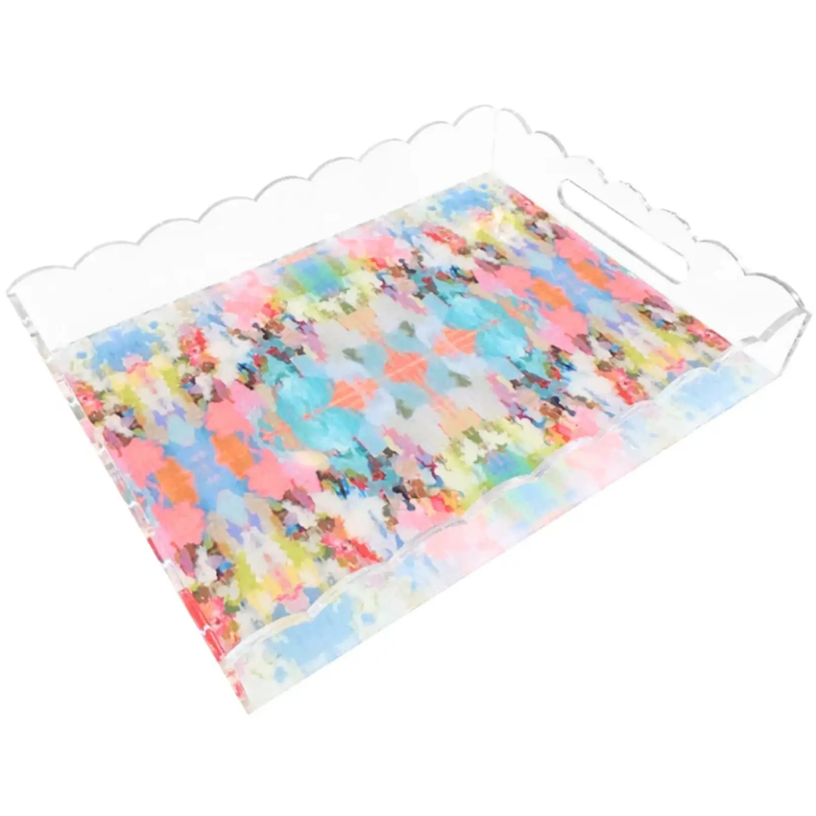 Laura Park Scalloped Tray Large Brooks Avenue
