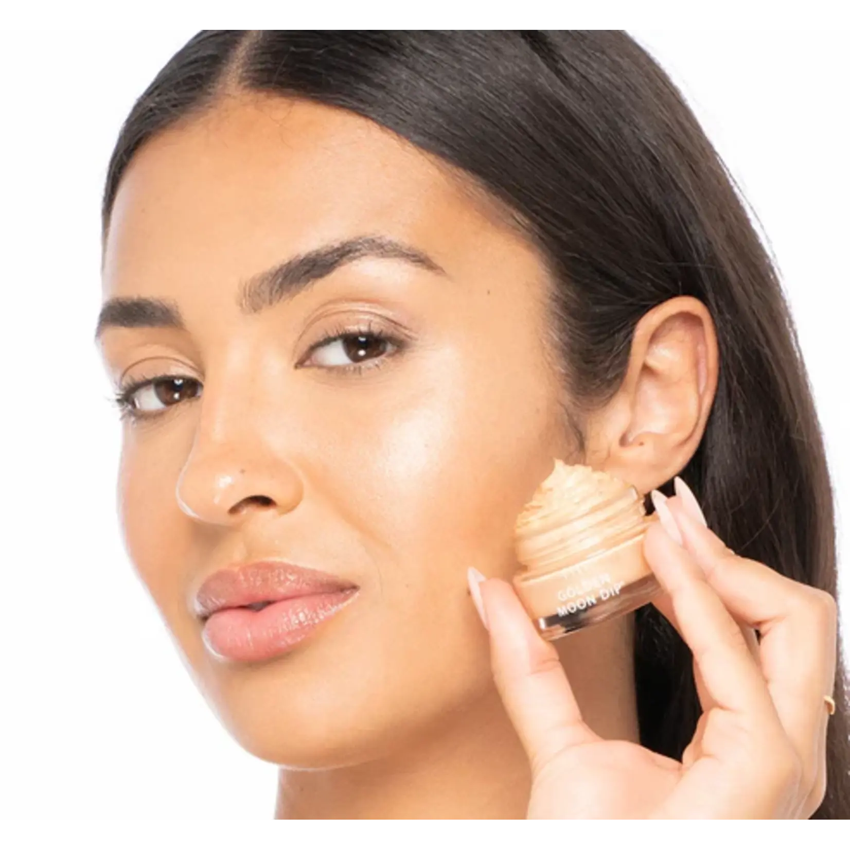 Farmhouse Fresh Mini Golden Moon Dip Iridescent Facial Mousse .5oz