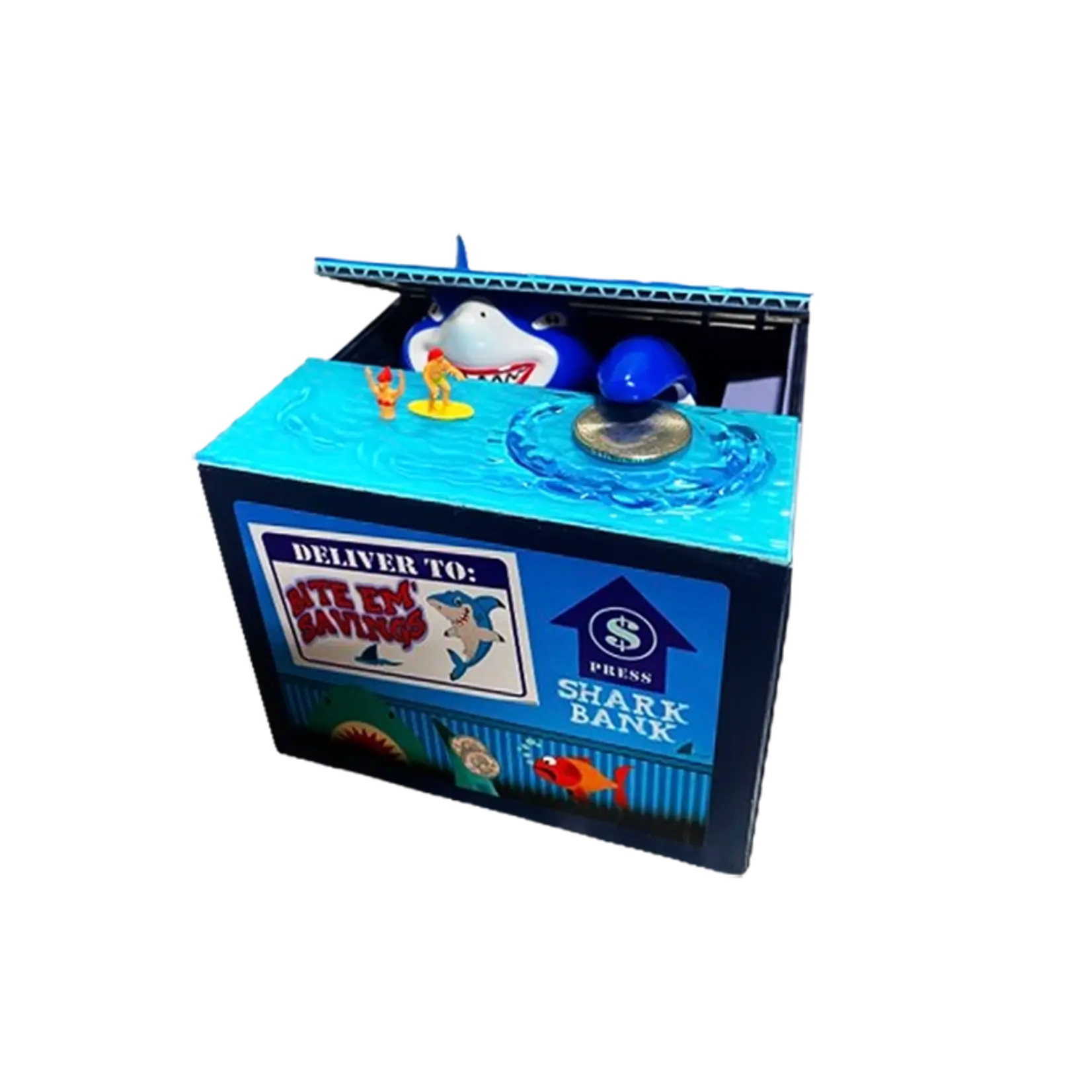 Leading Edge Novelty Bite em' Shark Bank