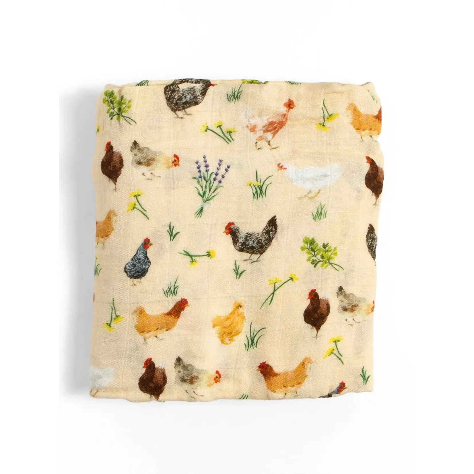 Canoe Chicken Meadows Baby Swaddle