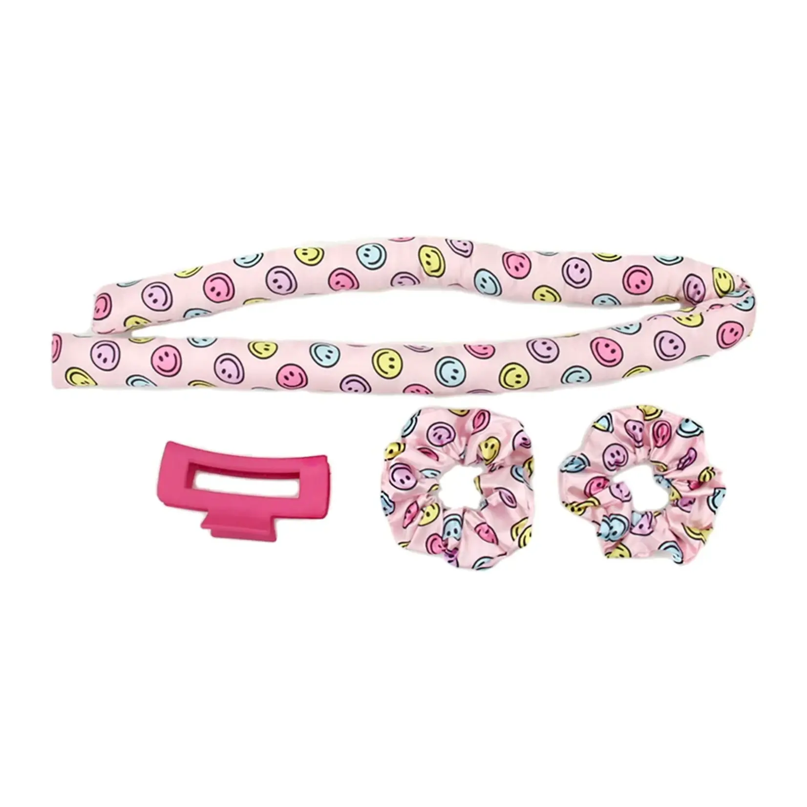 Mavi Bandz Smiley Satin Curling Set