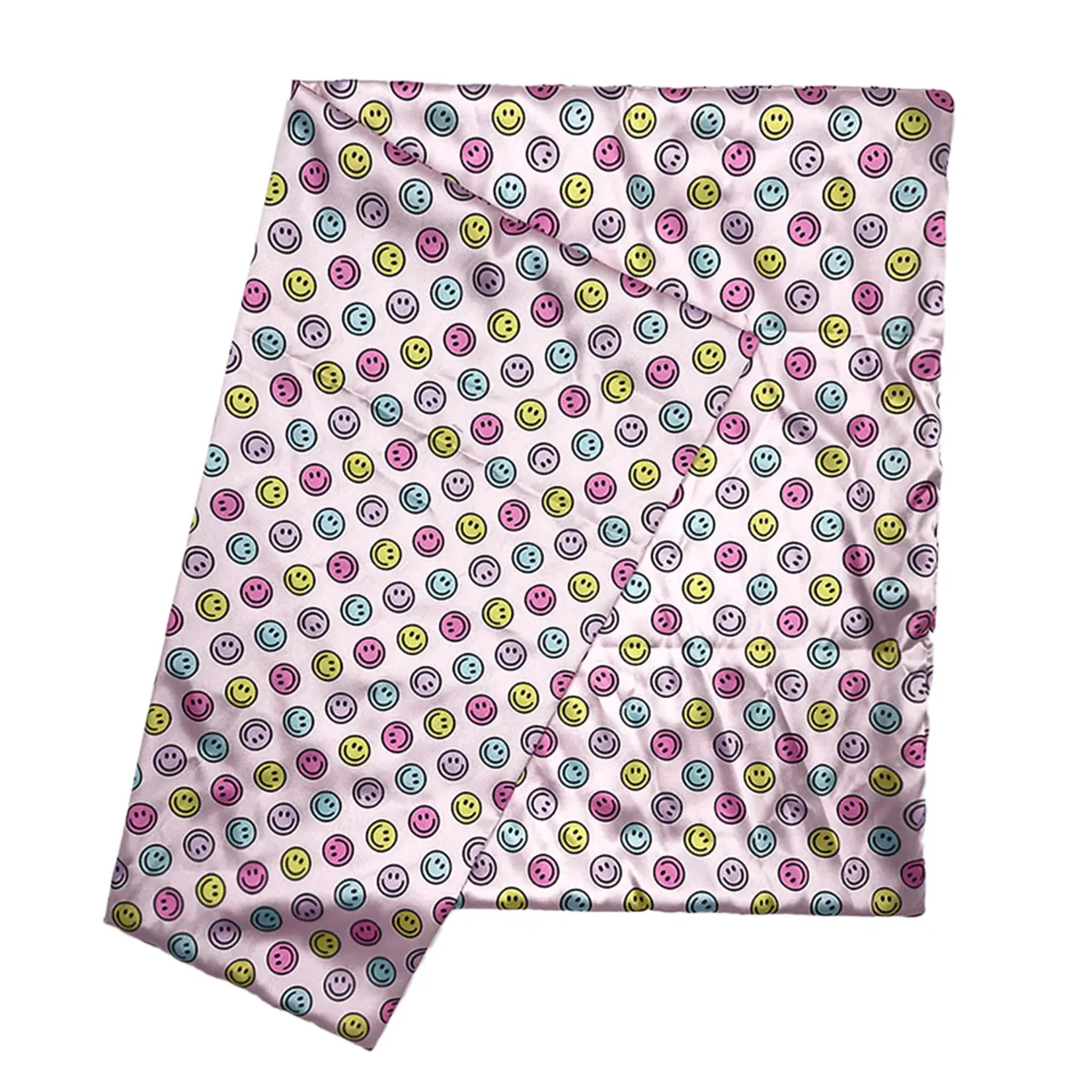 Mavi Bandz Smiley Satin Pillowcase