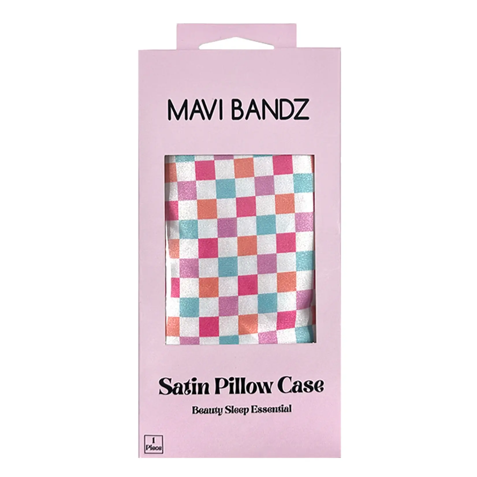 Mavi Bandz Check Satin Pillowcase