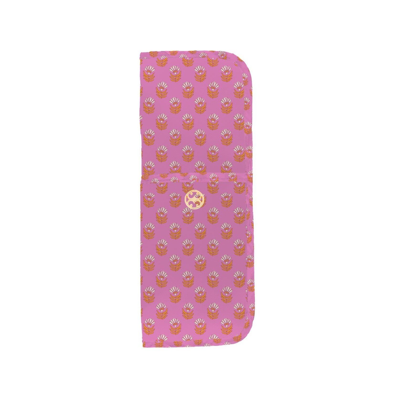 Mary Square Hot Tools Cover Pink Floral Block
