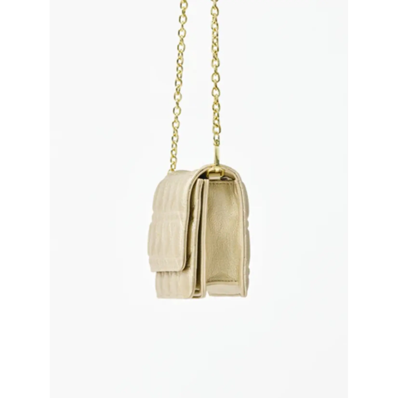 Mary Square Night Out Crossbody Champagne