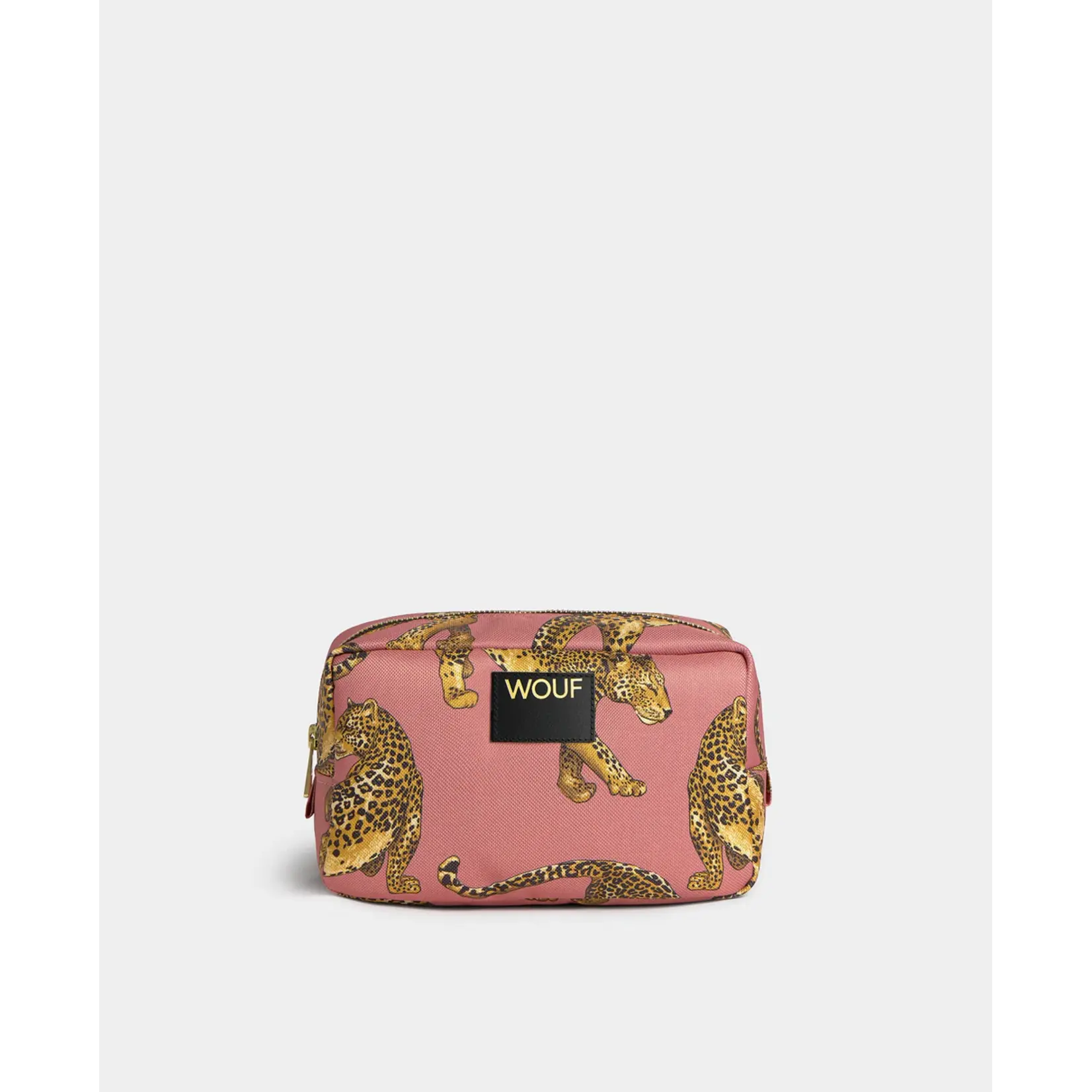 Wouf Toiletry Bag Blush Leopard