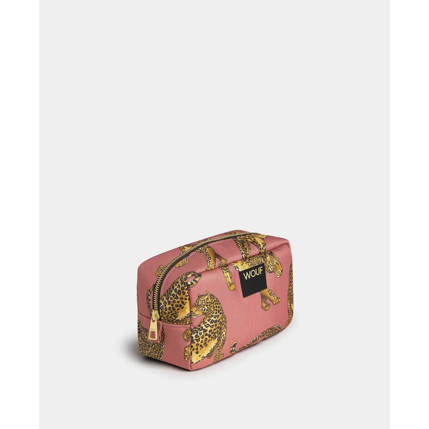 Wouf Toiletry Bag Blush Leopard