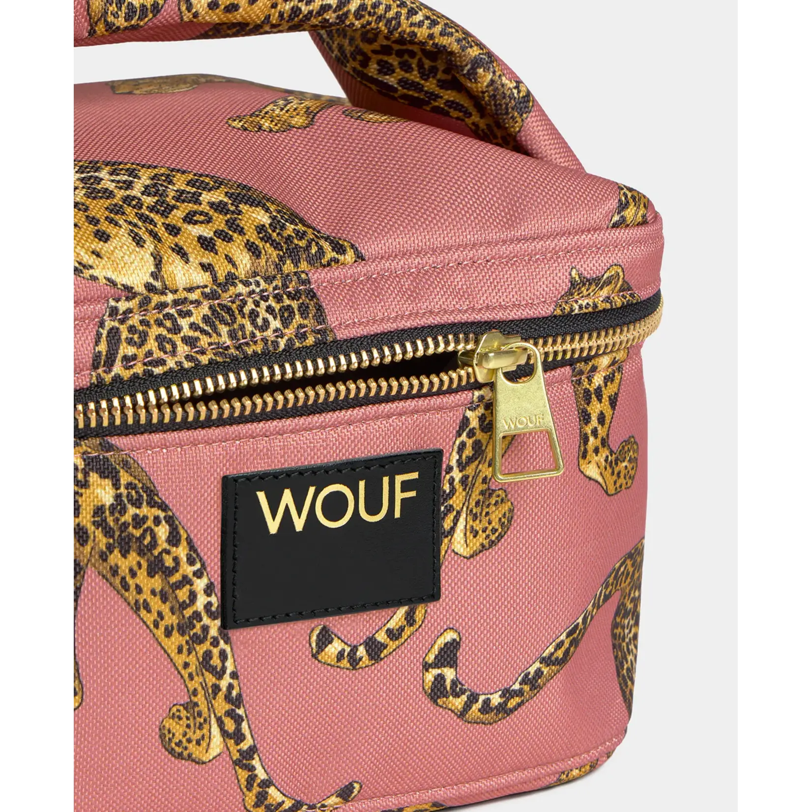 Wouf Vanity Bag Blush Leopard