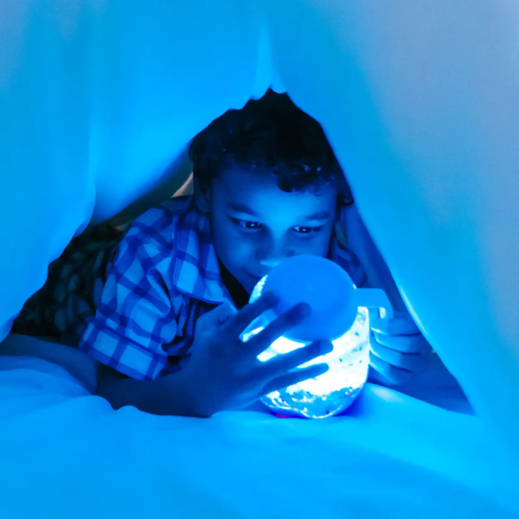 Glo Pals Glo Pals Sensory Play Jar Blue