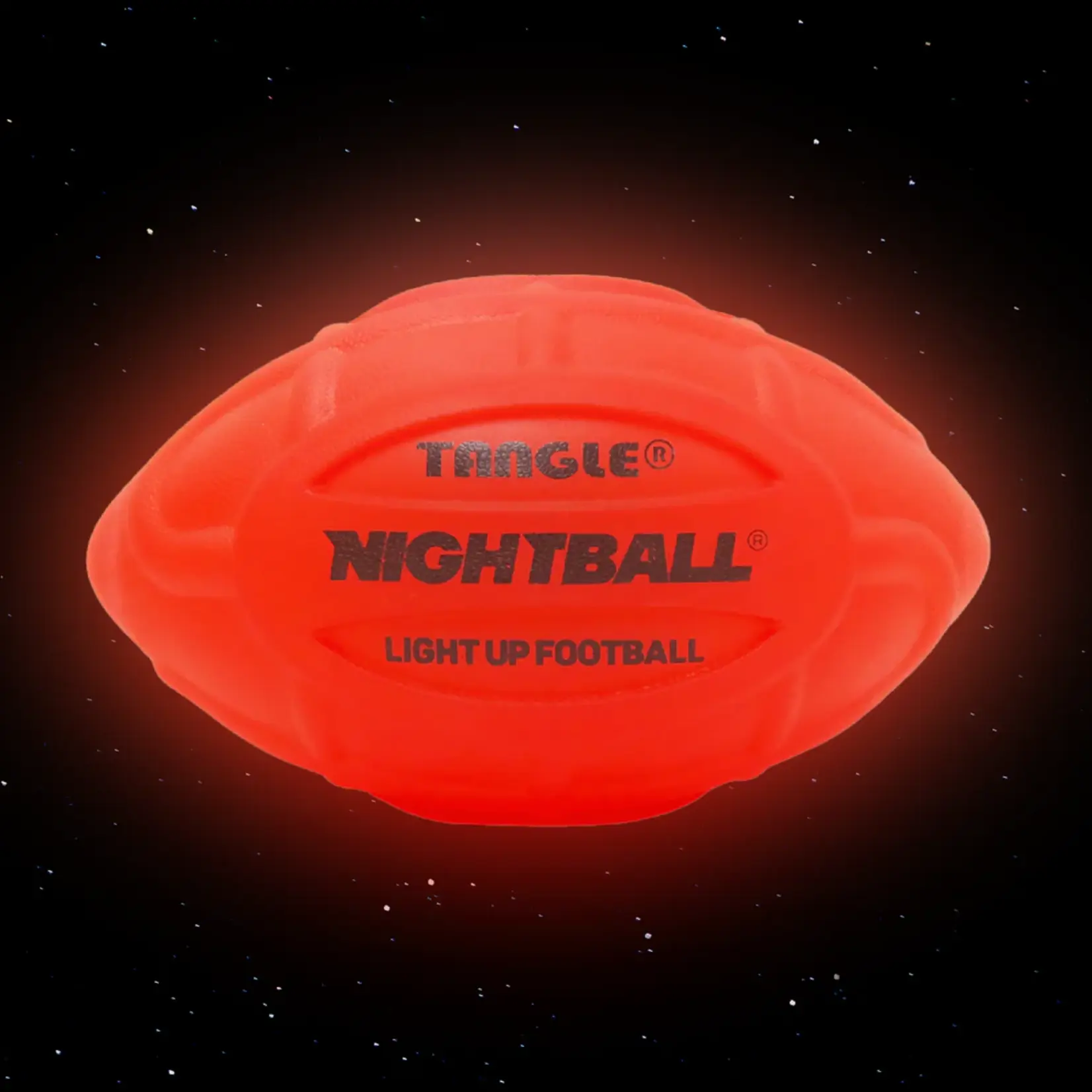 Tangle Nightball Football Red