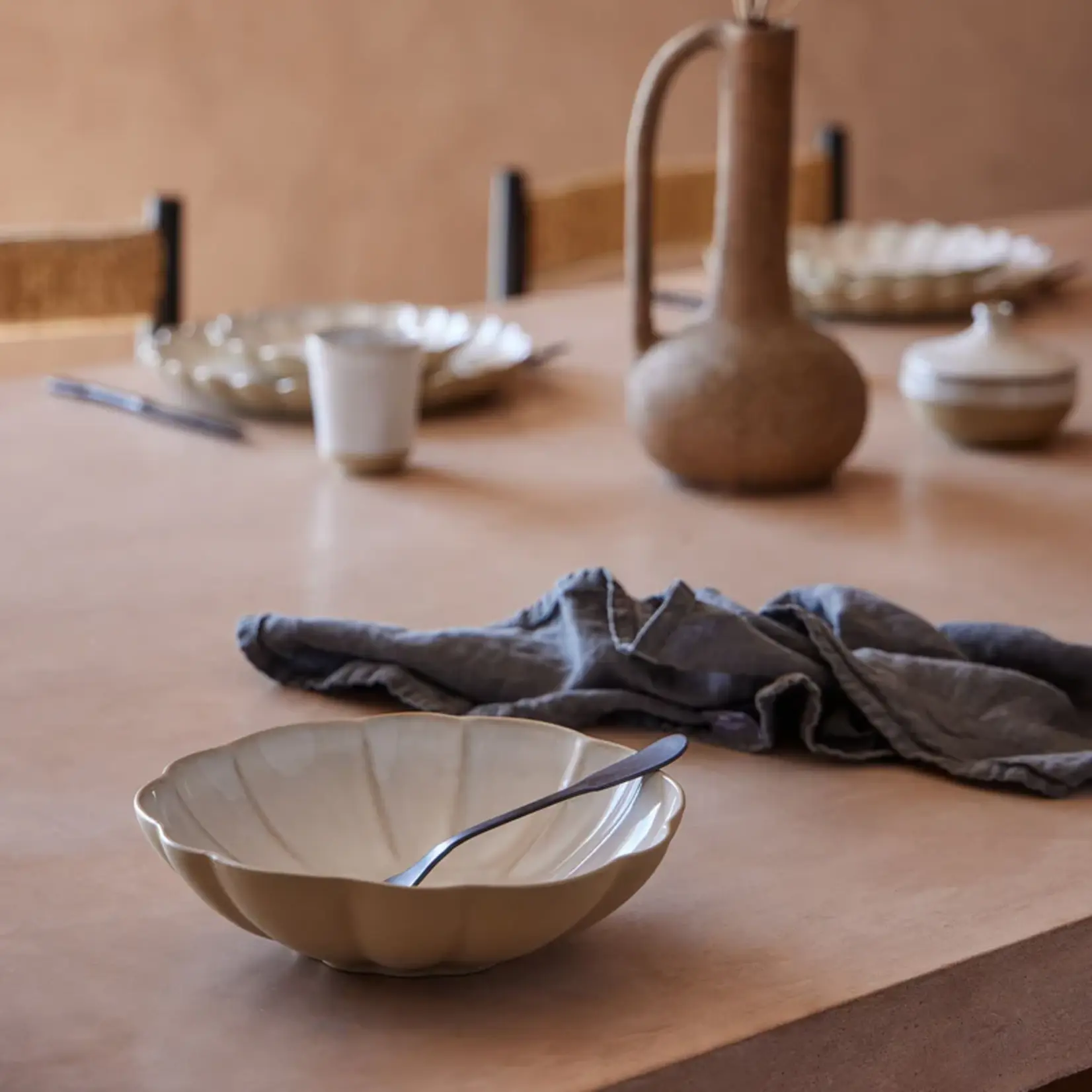 Casafina Marrakesh Sable Blanc Soup/Pasta Plate