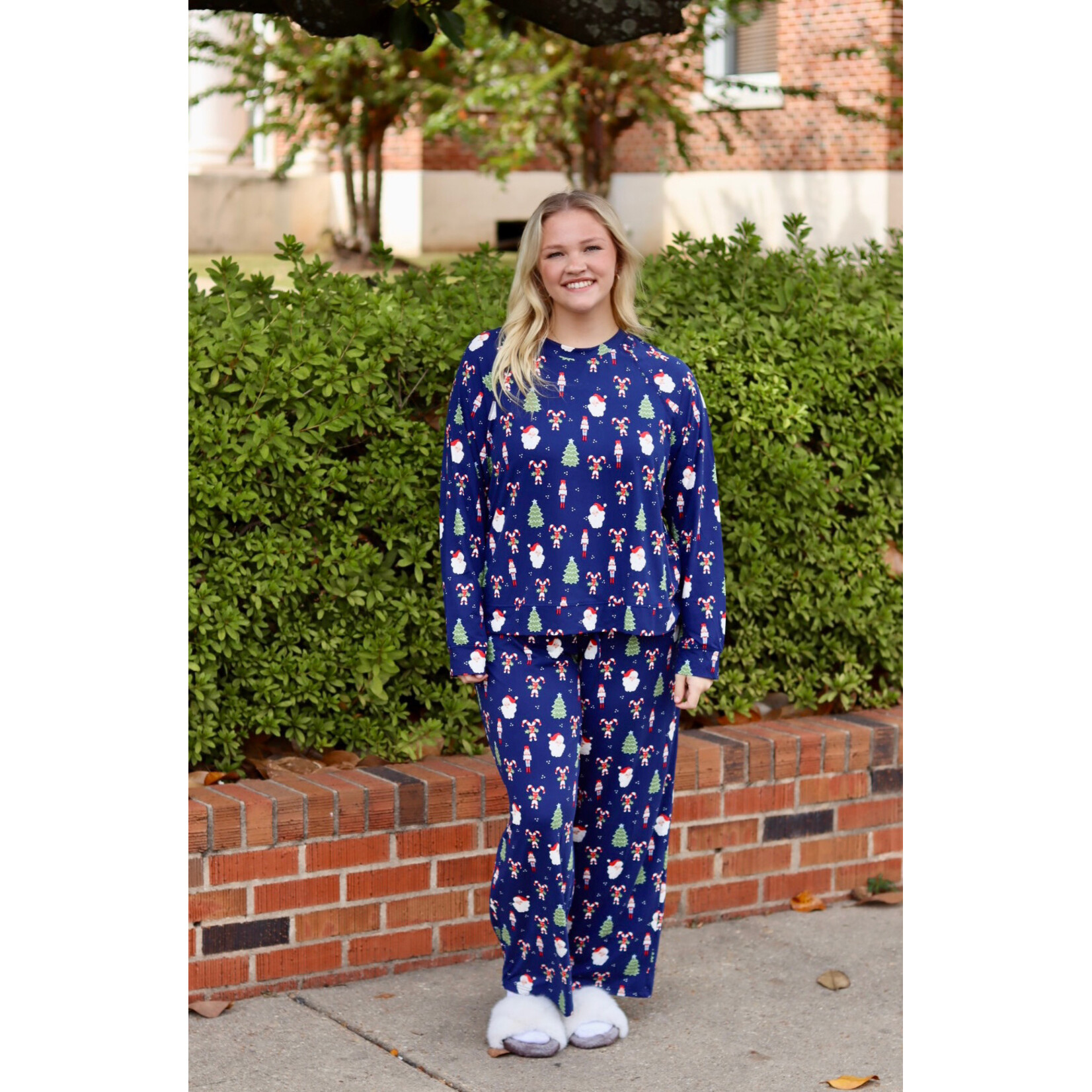 Mary Square Annie Pant Set Peppermint Pine