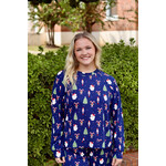 Mary Square Annie Pant Set Peppermint Pine