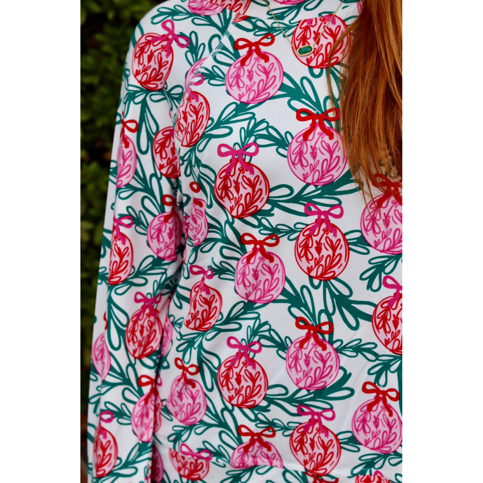 Mary Square Annie Pant Set Sleigh All Day