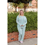 Mary Square Annie Pant Set Rosy Wreaths