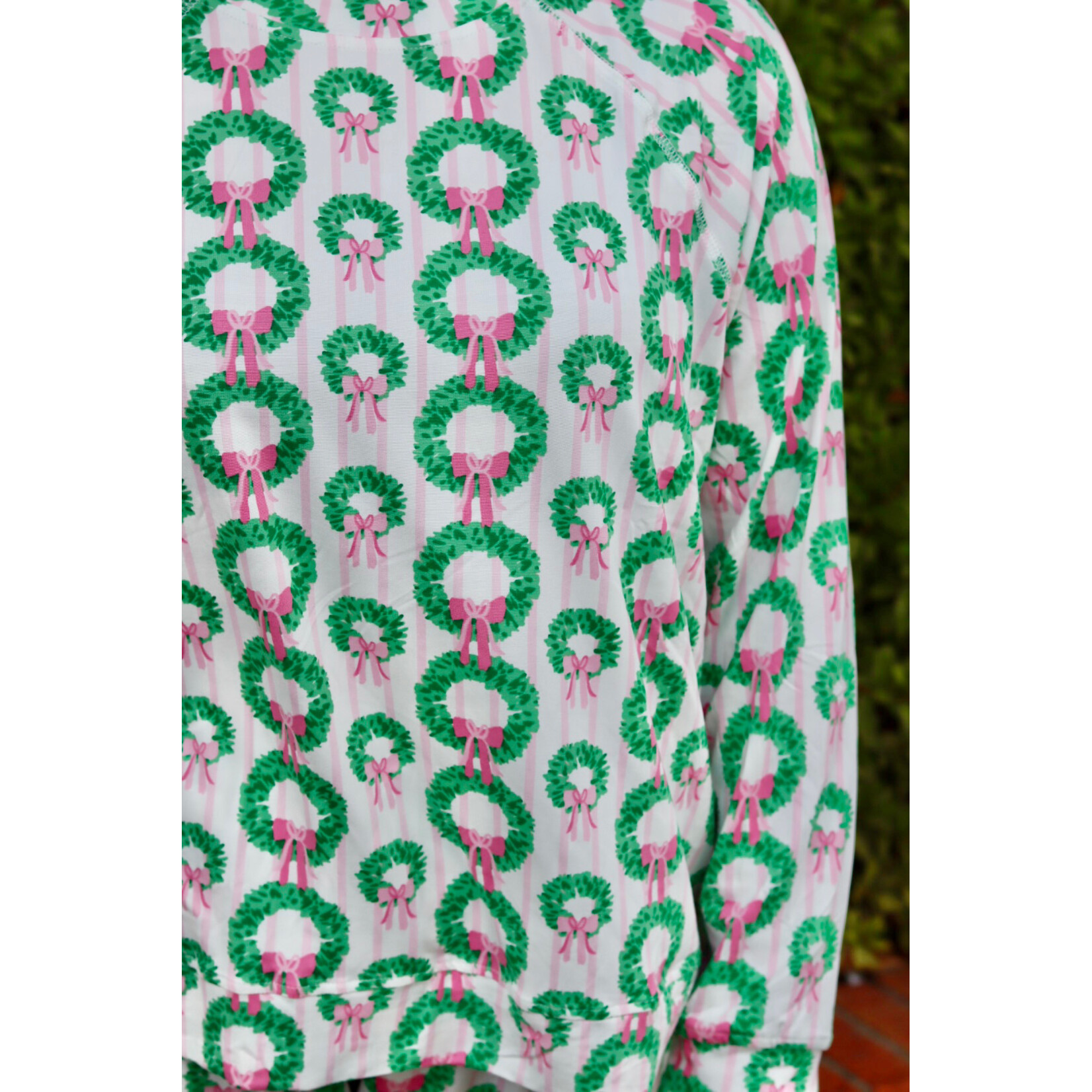 Mary Square Annie Pant Set Rosy Wreaths