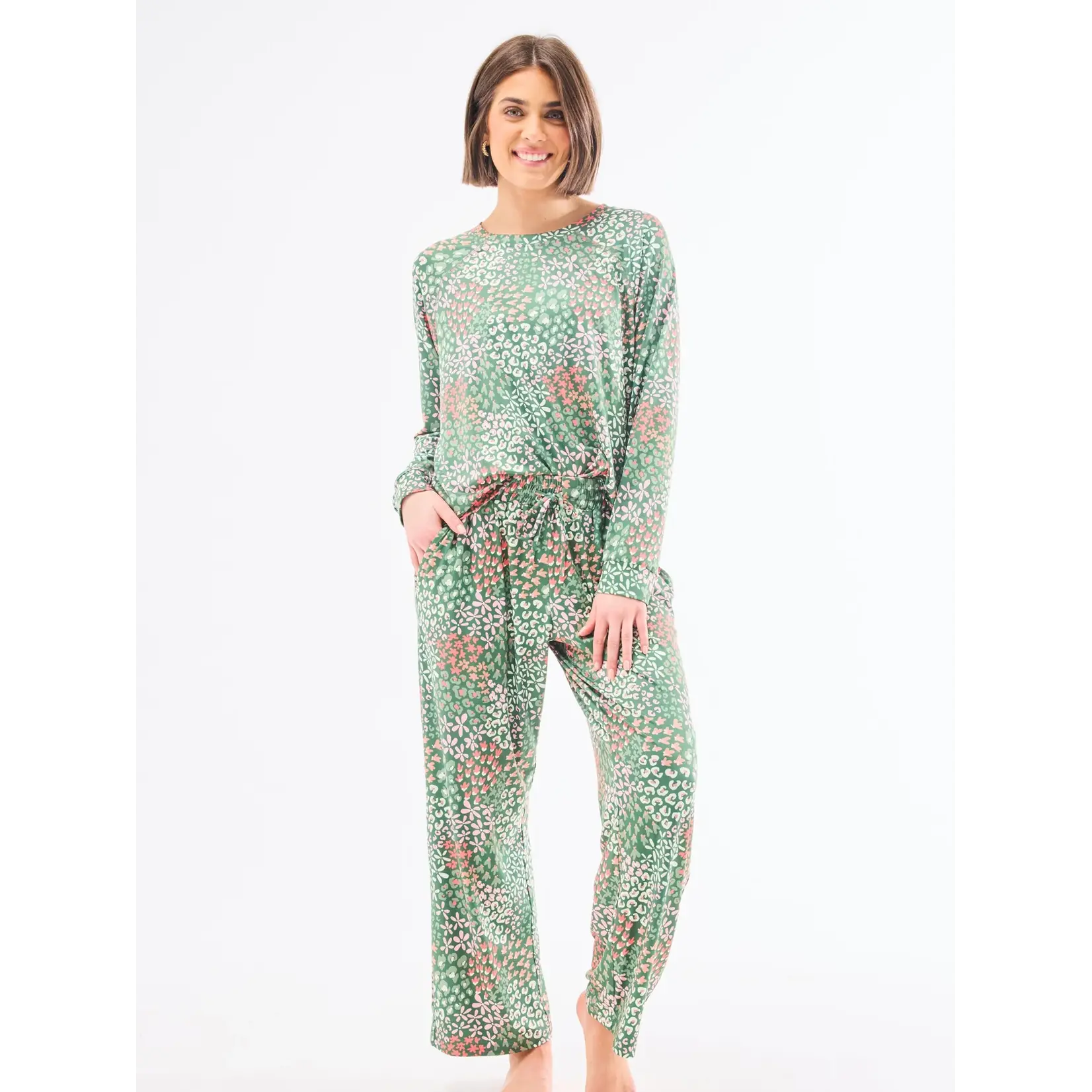 Mary Square Annie Open Meadows Green Set