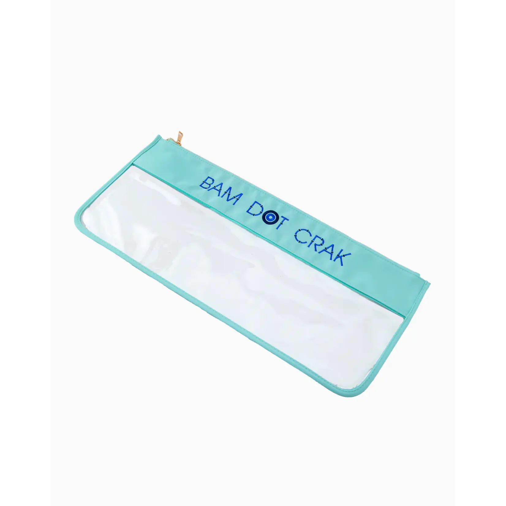 Oh My Mahjong Mint Bam Dot Crack Mahjong Tile Storage Bag