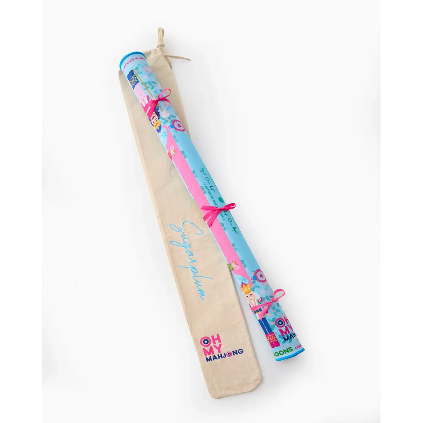 Oh My Mahjong Sugarplum Holiday Mahjong Mat