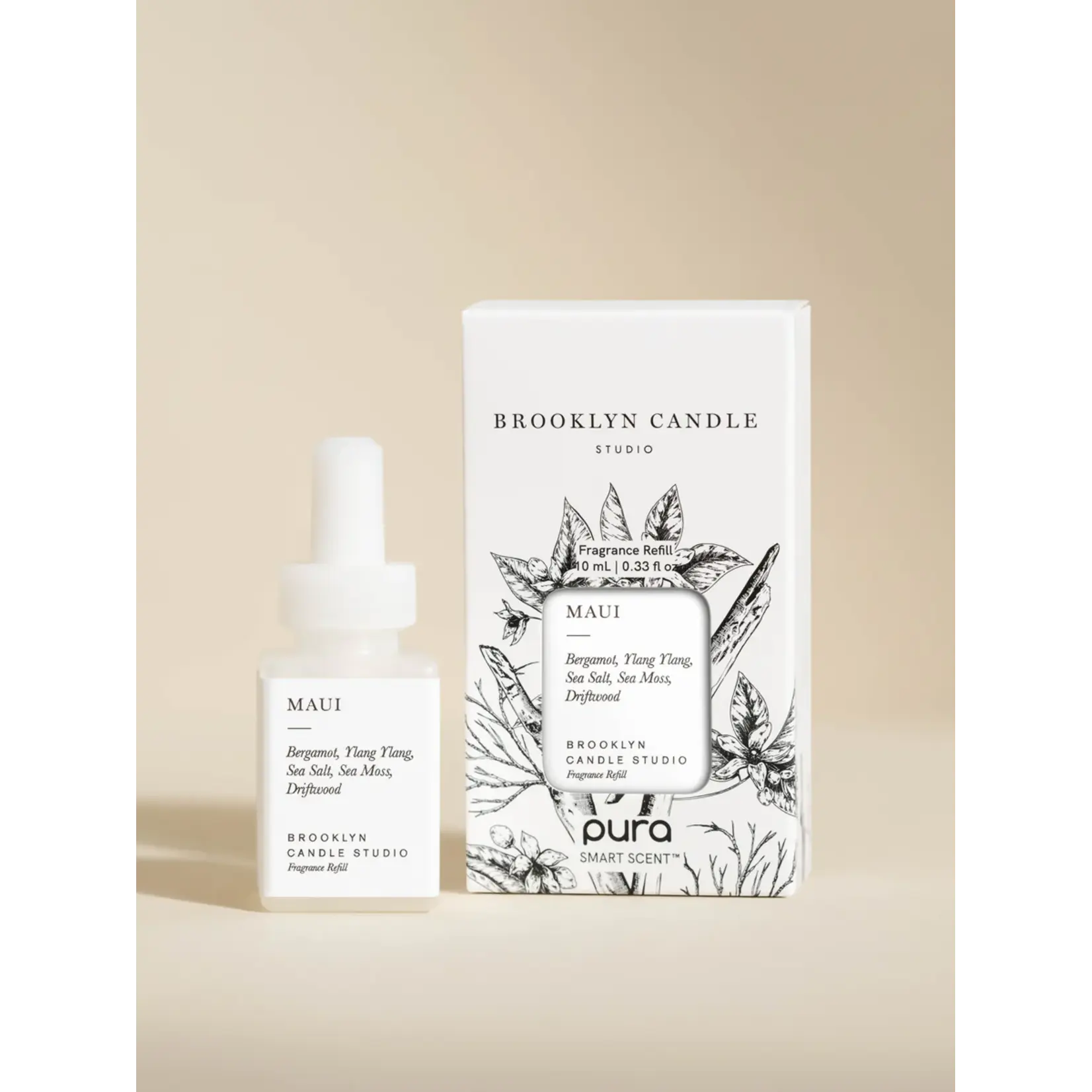 Pura Brooklyn Candle Home Fragrance Refill Maui