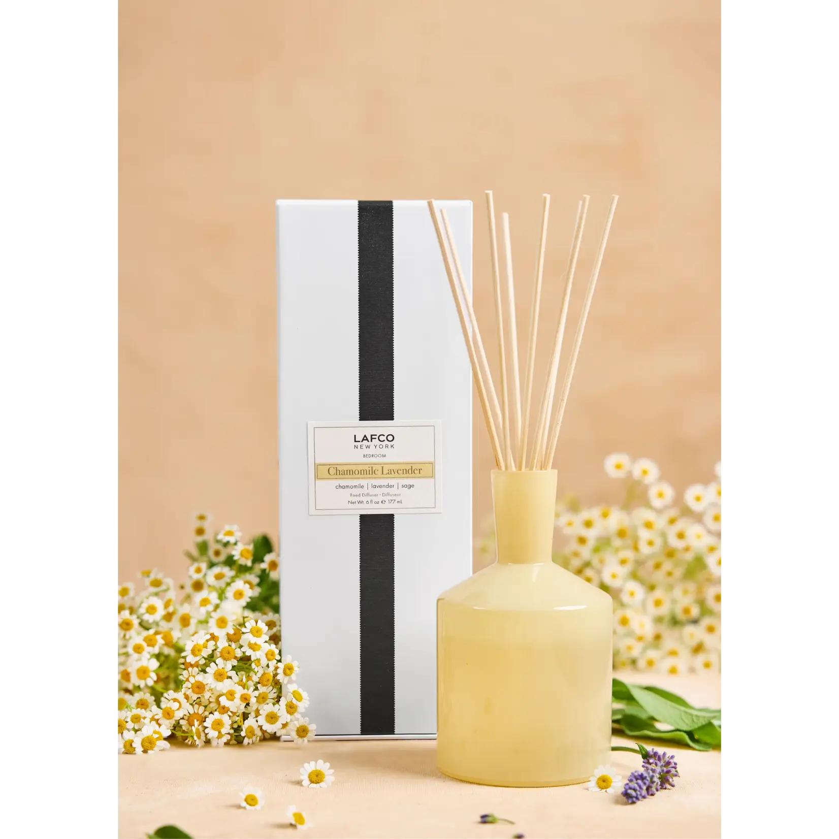 Lafco Classic 6oz Reed Diffuser Chamomile Lavender