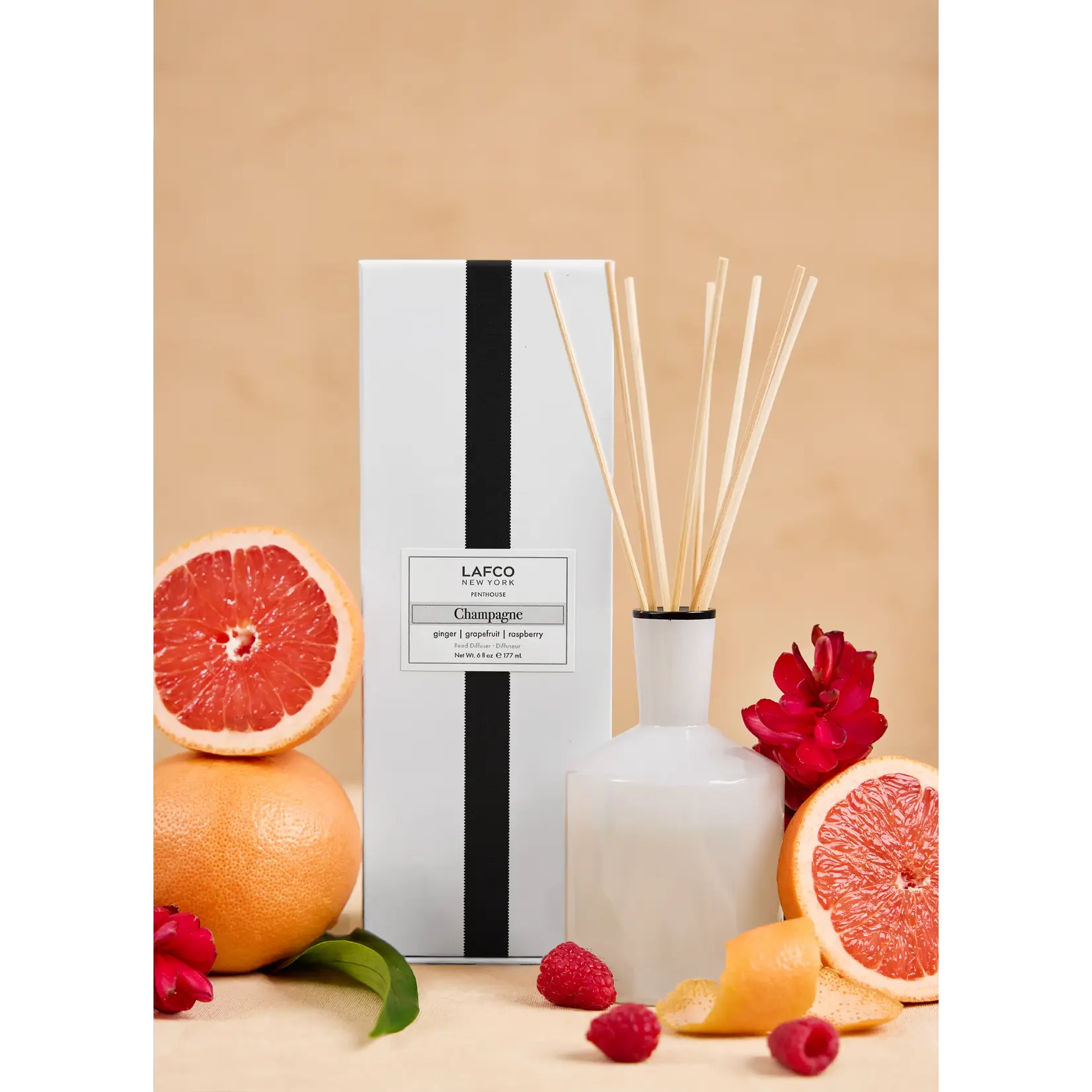 Lafco Classic 6oz Reed Diffuser Champagne