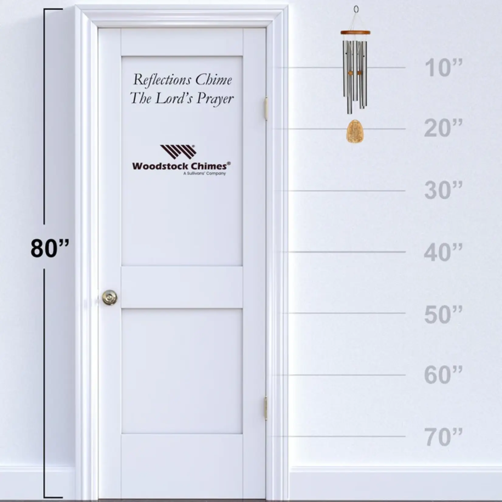 Woodstock Chimes Reflections Chime Lord's Prayer