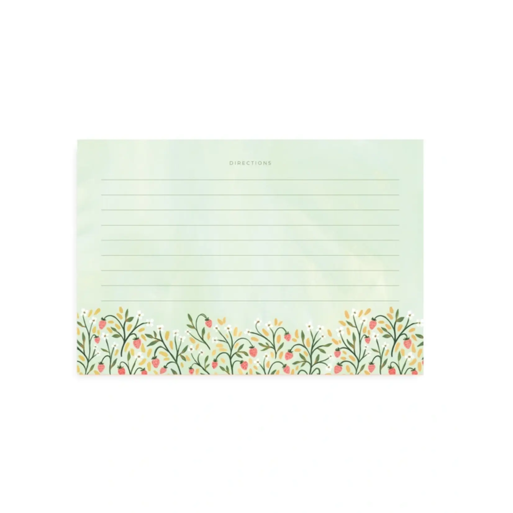 Canoe Strawberry Meadow Recipe Cards