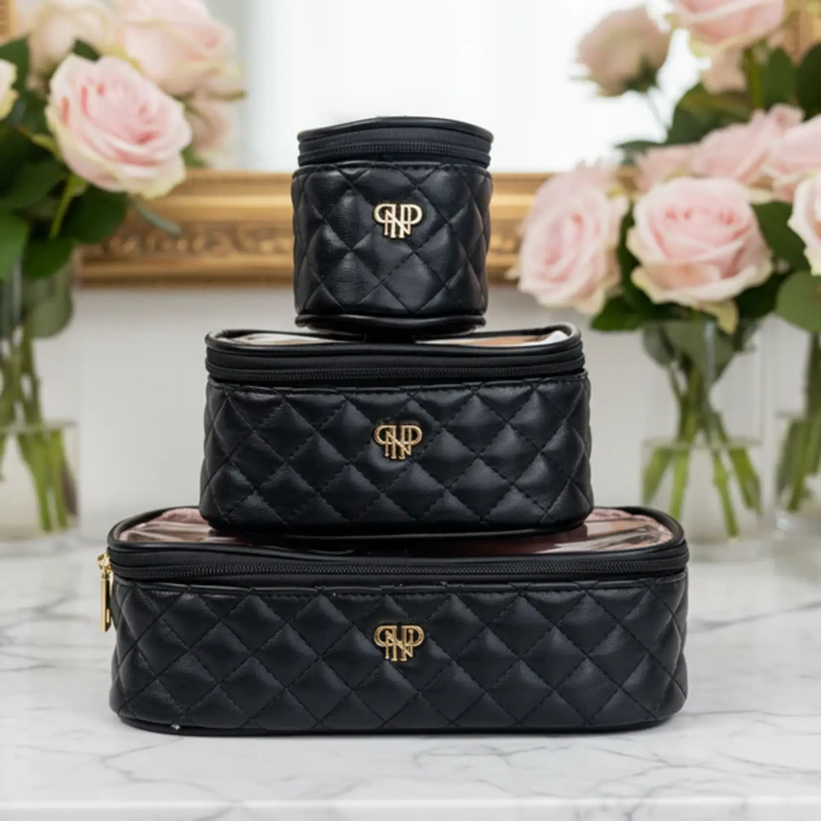 PurseN Trio Jet Setter Timeless Quilted