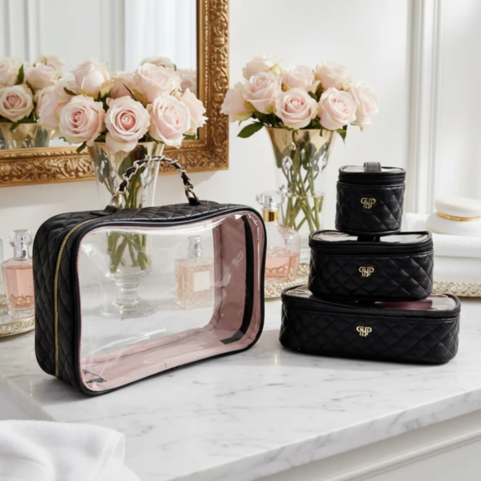 PurseN Trio Jet Setter Timeless Quilted