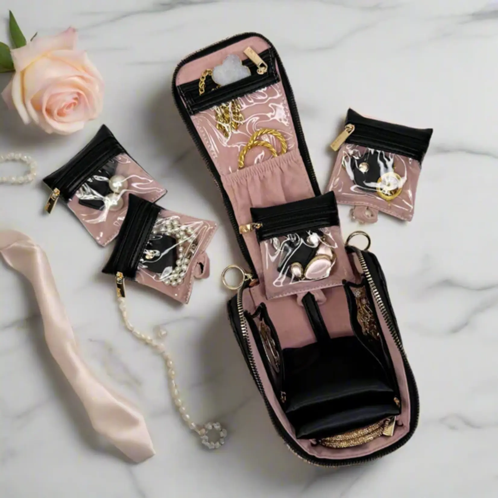 PurseN Train Jewelry Case Timeless Quilted