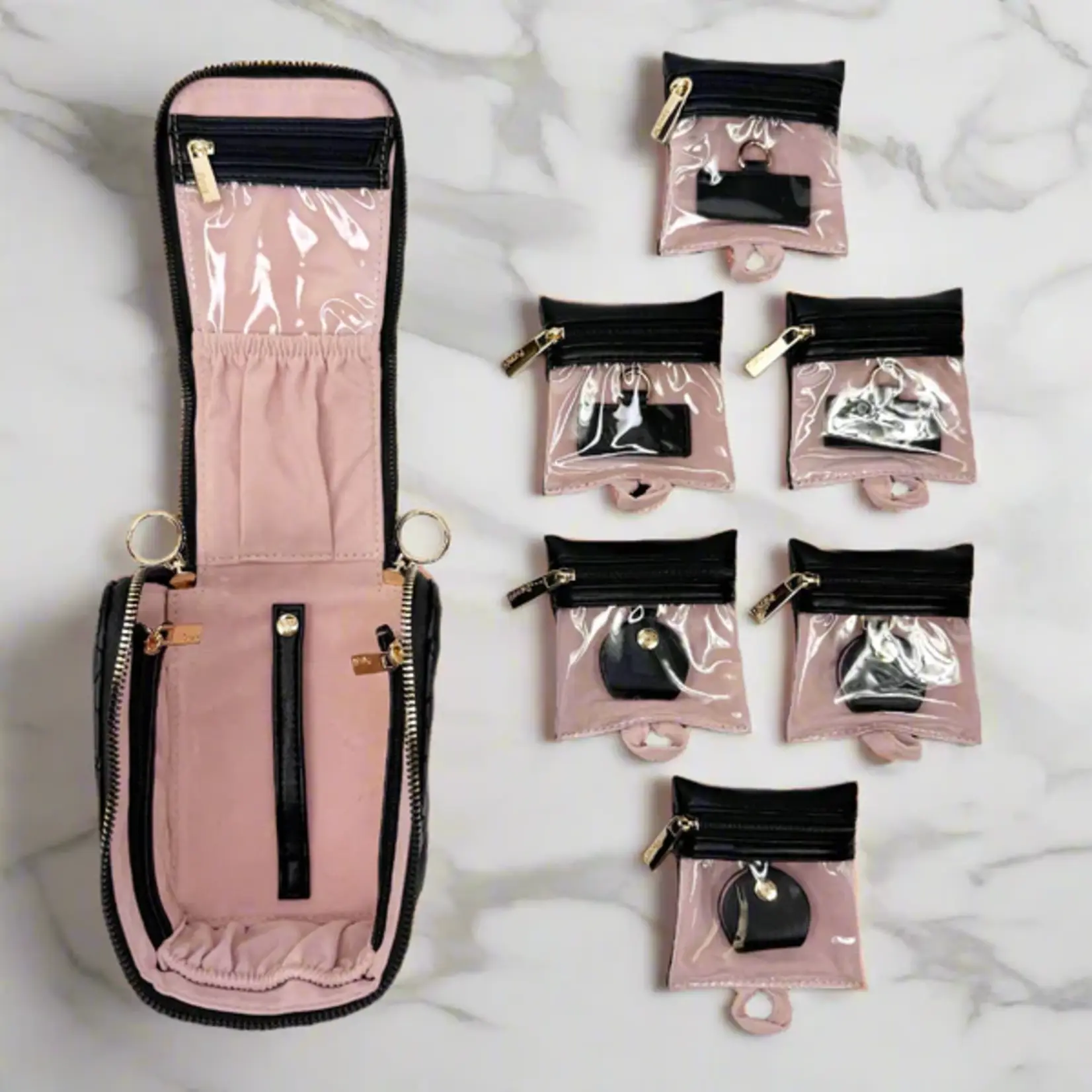 PurseN Train Jewelry Case Timeless Quilted
