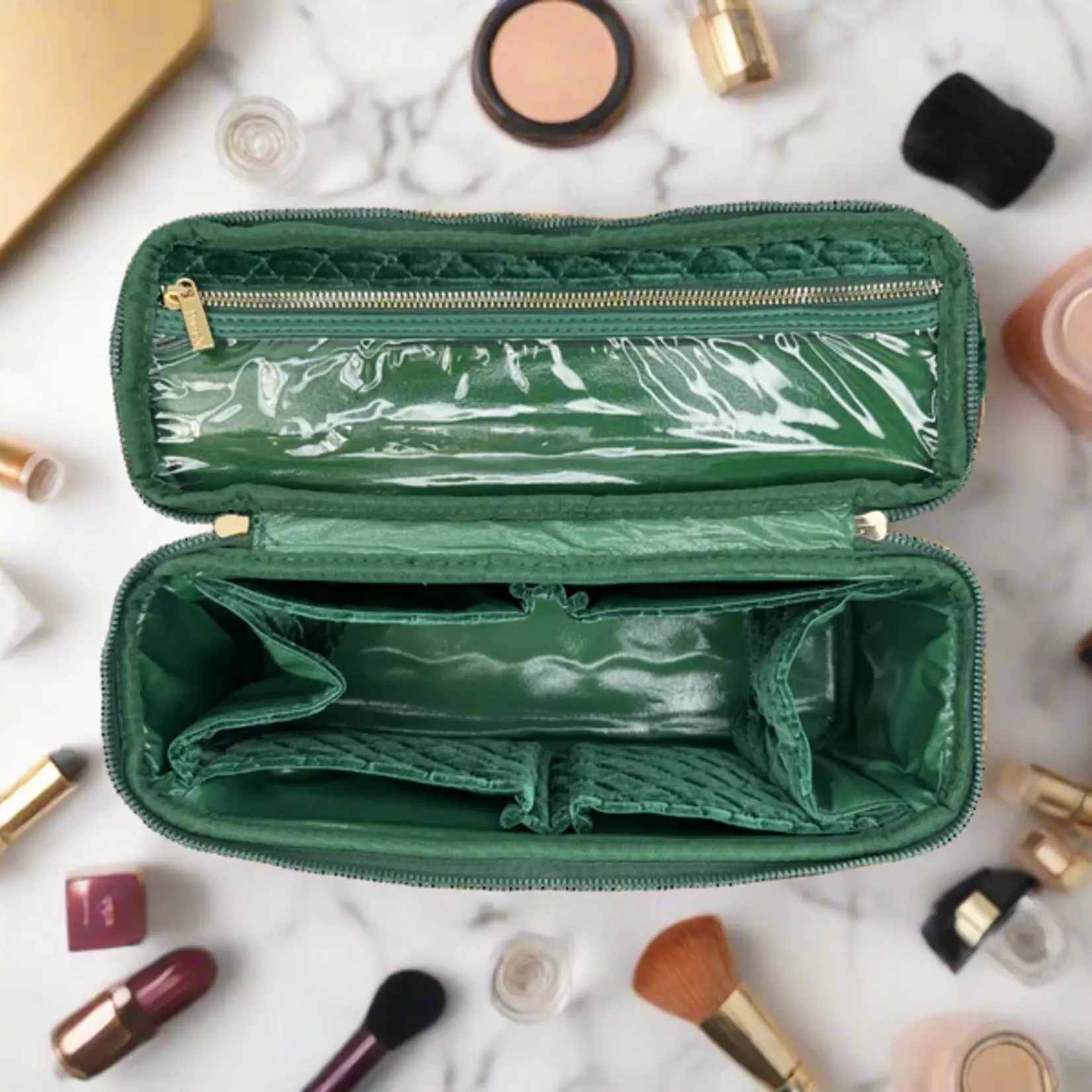 PurseN Stylist Bag Emerald Velvet