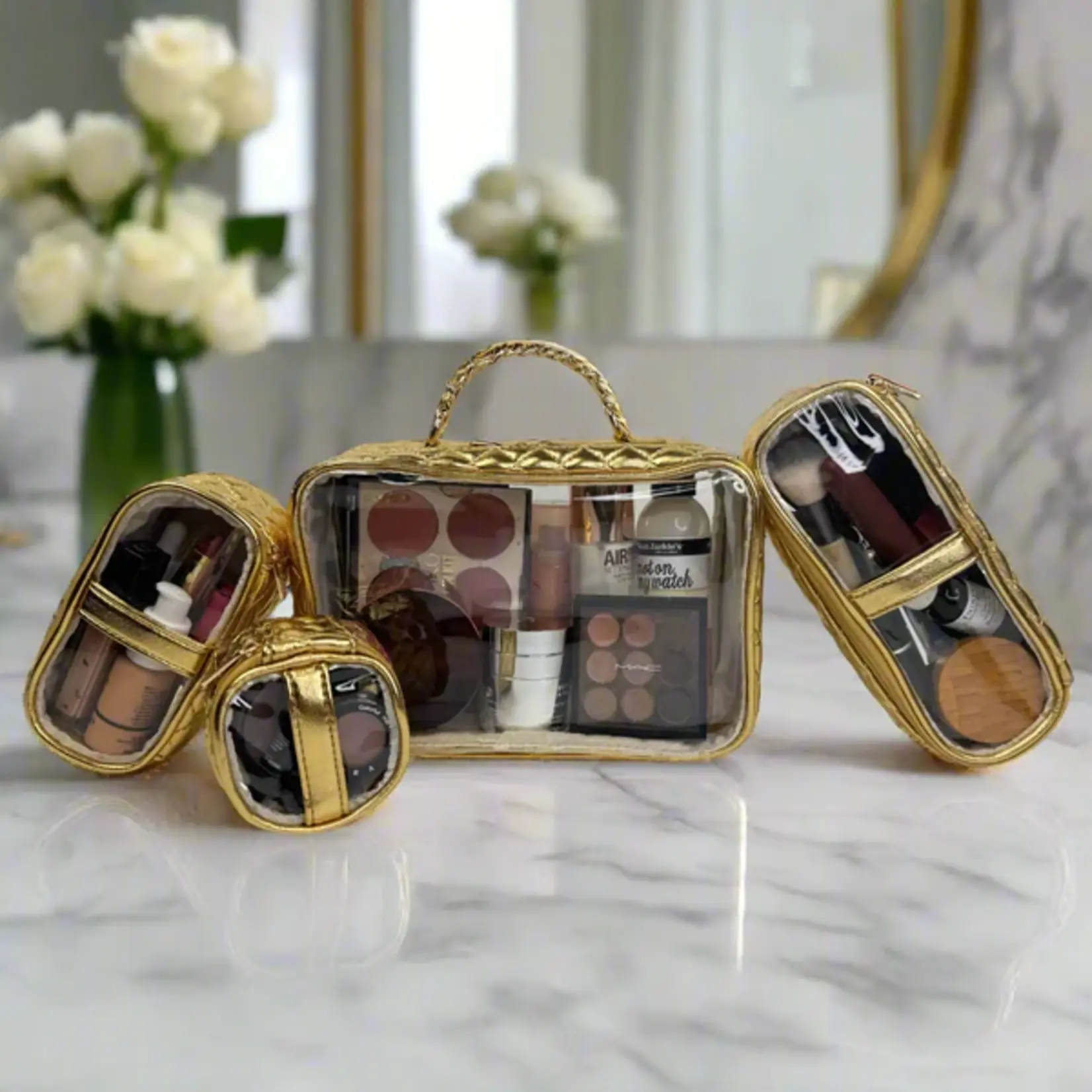 PurseN Trio Jet Setter 24 Karat