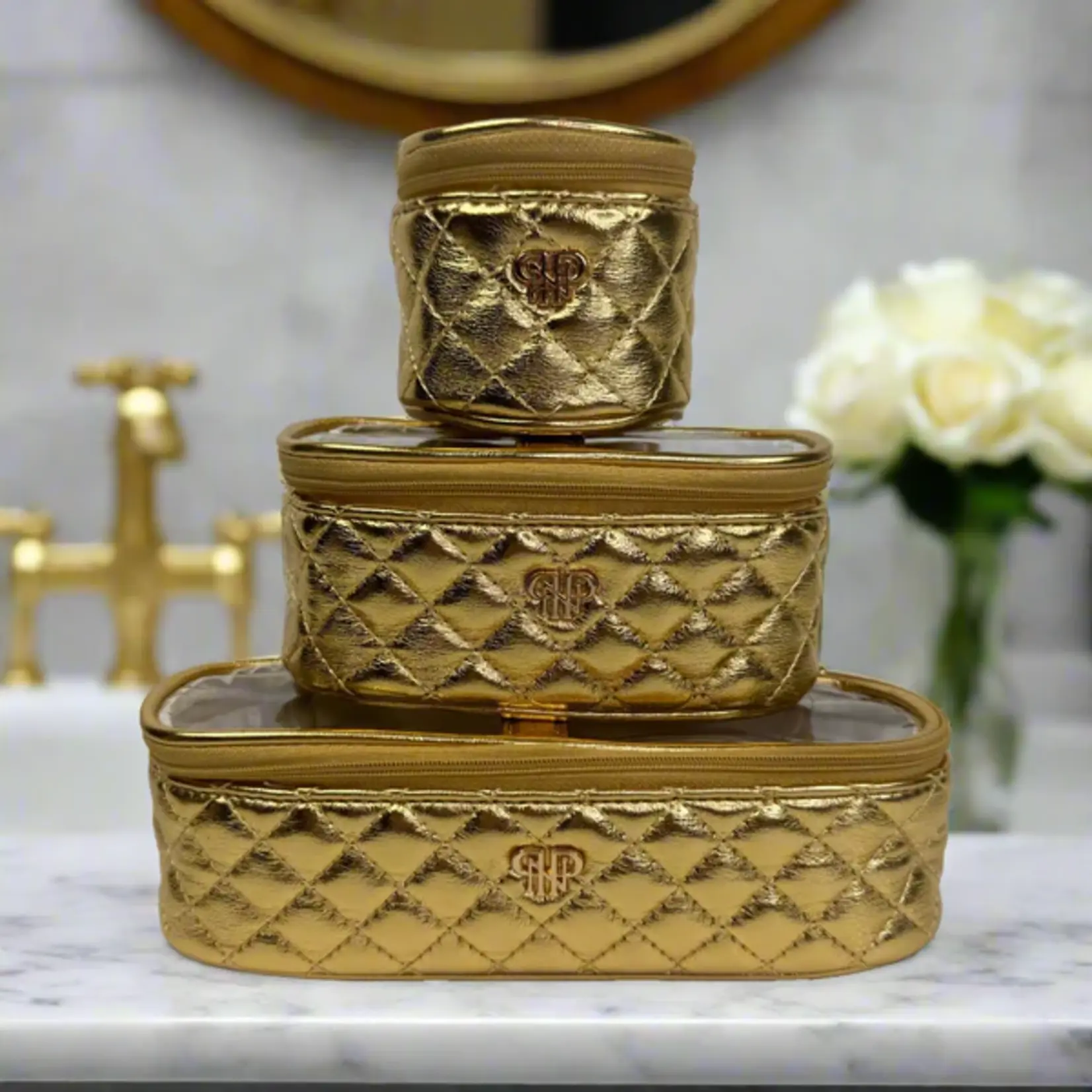 PurseN Trio Jet Setter 24 Karat