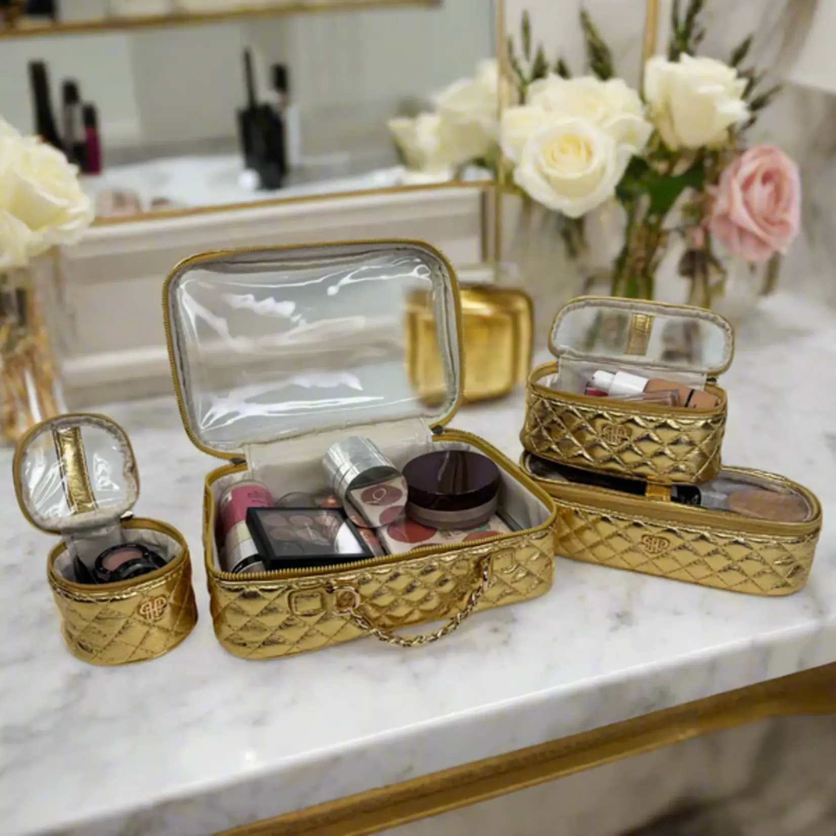 PurseN Trio Jet Setter 24 Karat