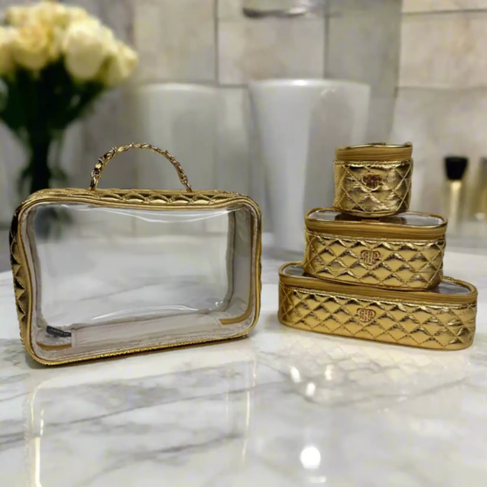 PurseN Trio Jet Setter 24 Karat