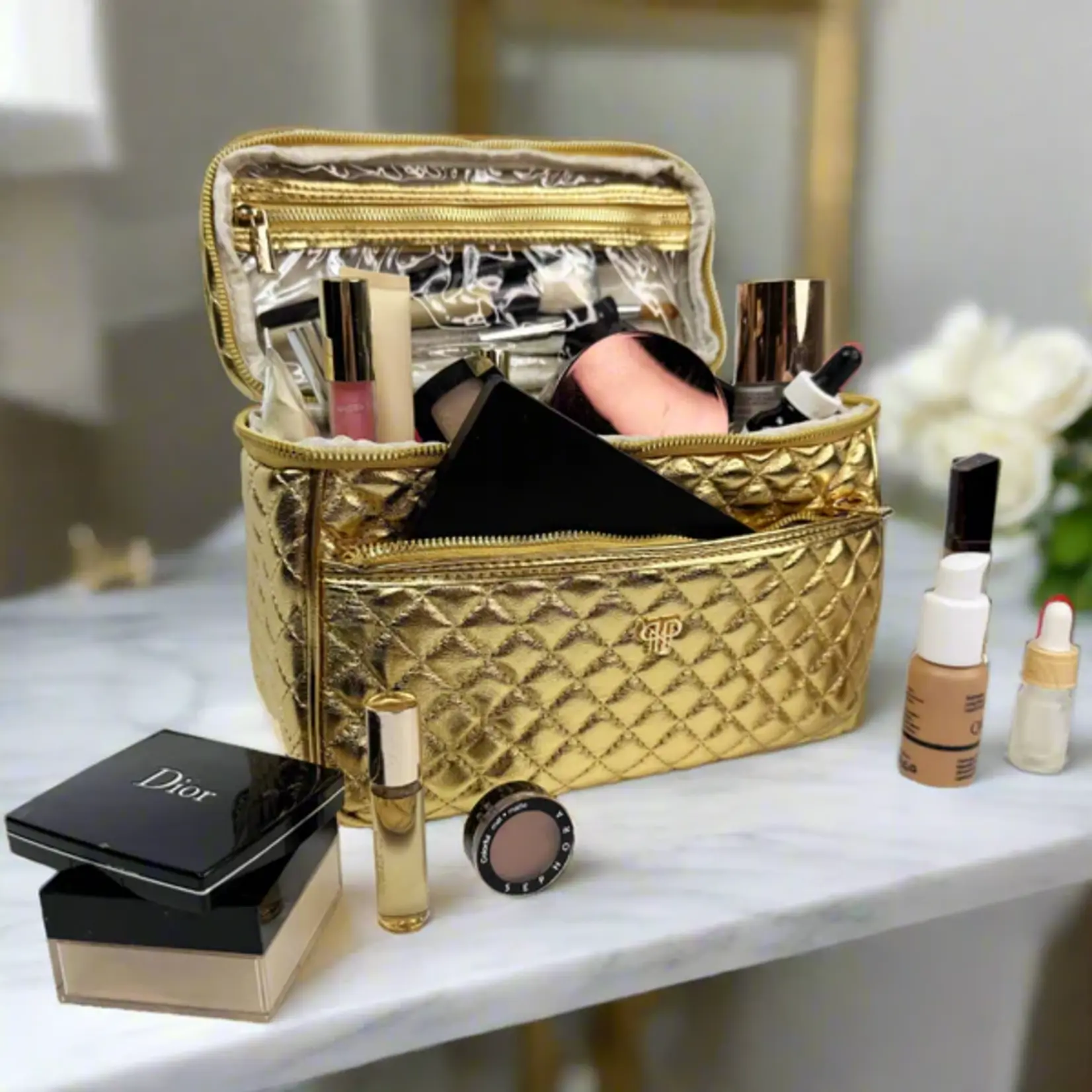 PurseN Train Case 24 Karat