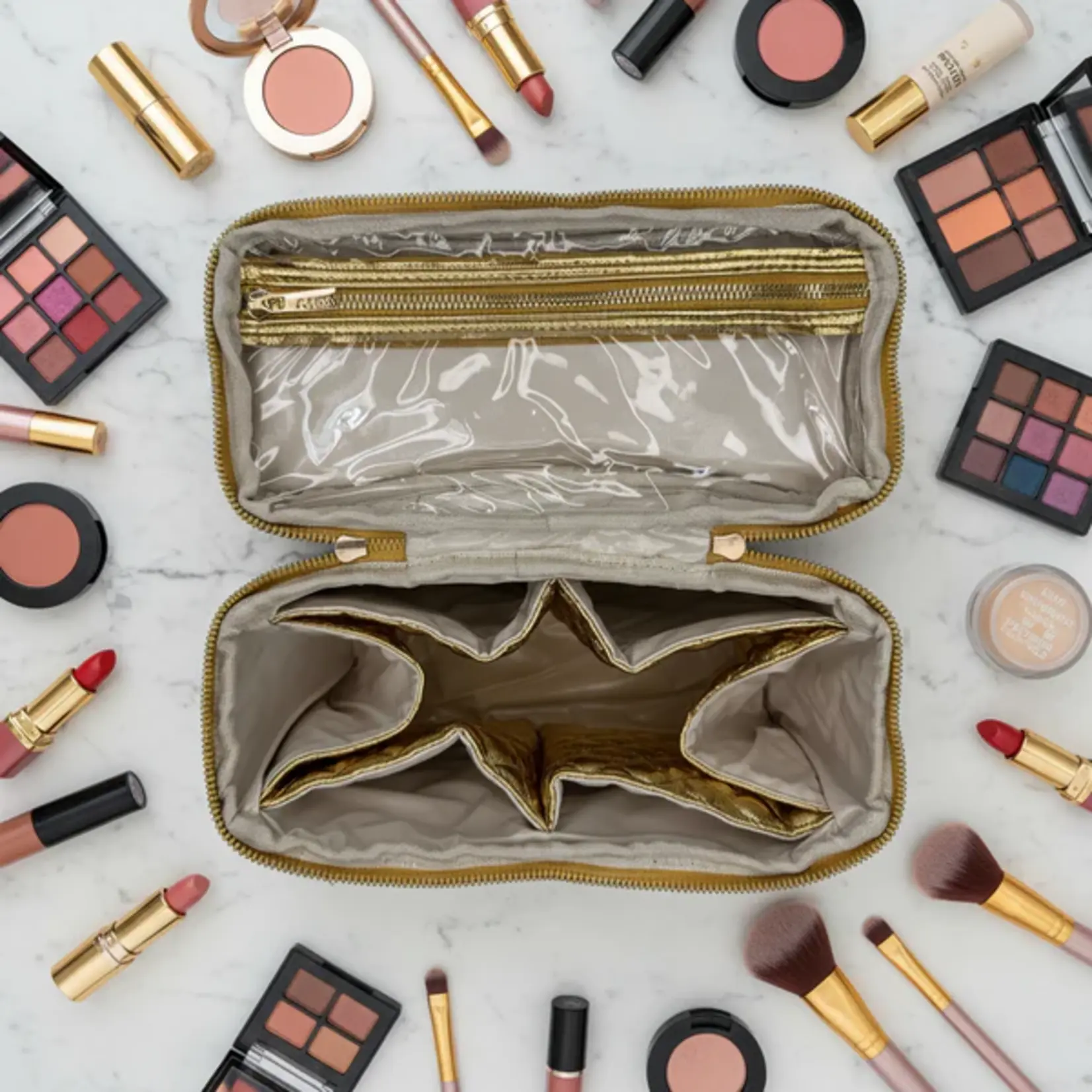 PurseN Train Case 24 Karat